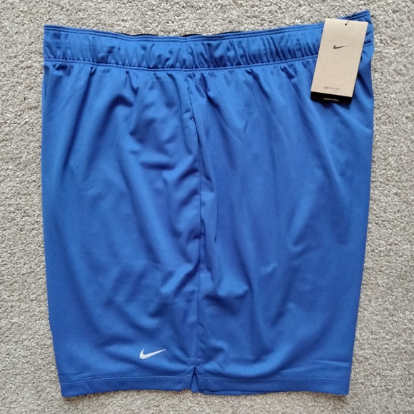 NWT 3X Nike Dri-Fit Loose Royal Blue Active Gym Training Mesh Shorts - Picture 10 of 10